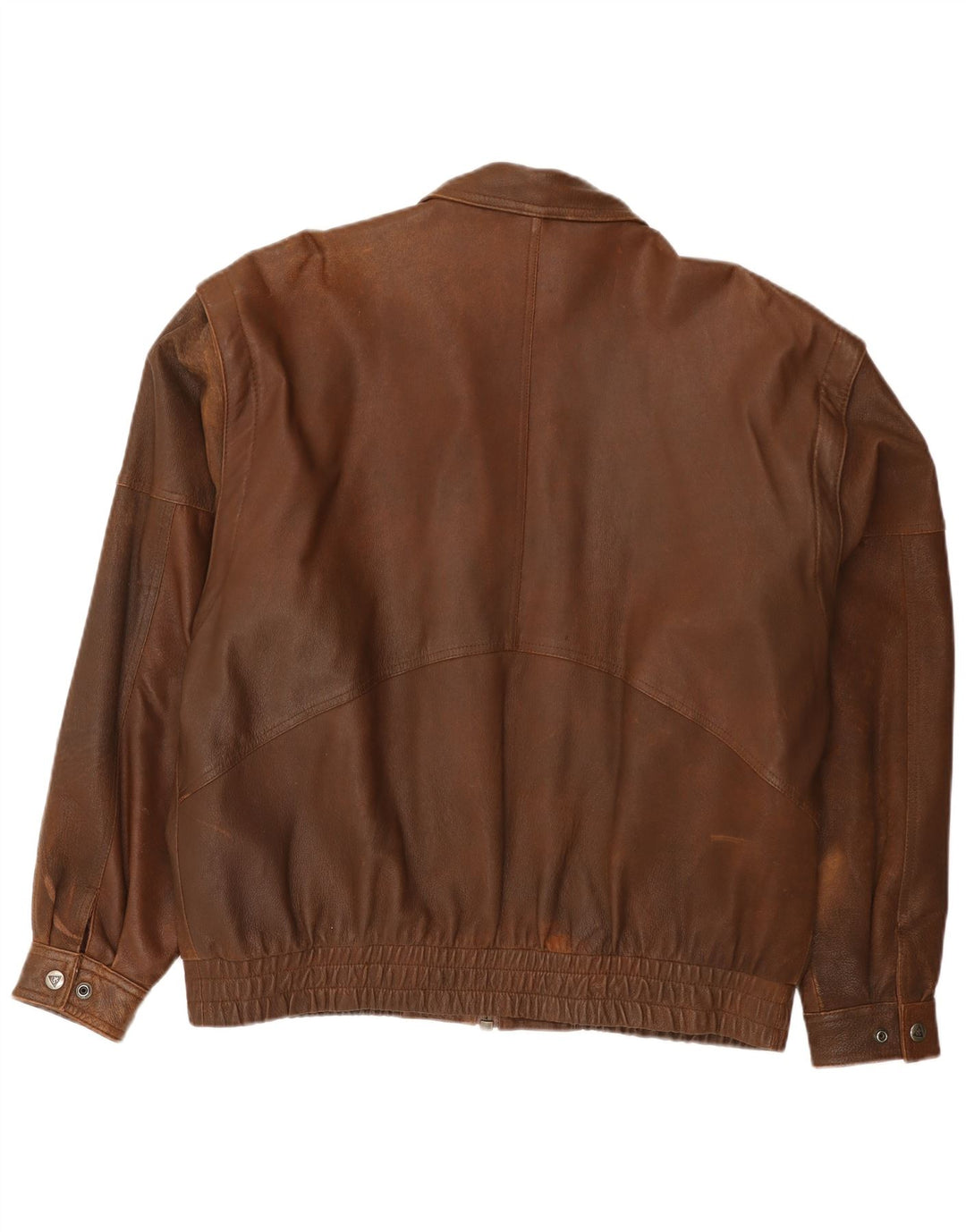 Herrford Herren Bomber-Lederjacke EU 54 2XL Braunes Leder