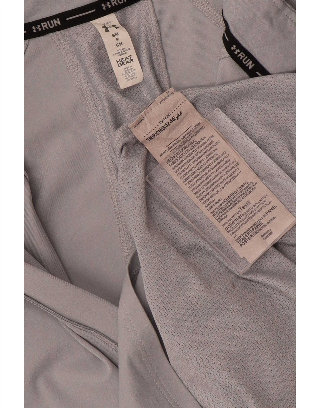 Under Armour Damen Heat Gear Pullover-Trainingsanzug-Oberteil, UK 10, Größe S, Grau