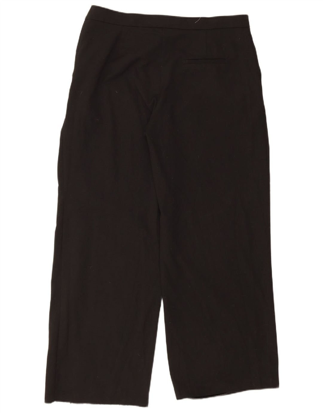 Gerade Chino-Hose für Damen von Zara, XL, W32, L32, Schwarz, Polyester
