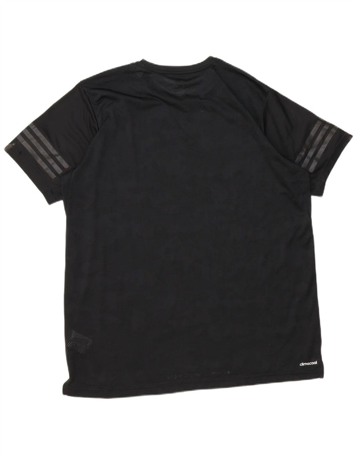 Adidas Herren Climacool T-Shirt Top XL Schwarz Polyester