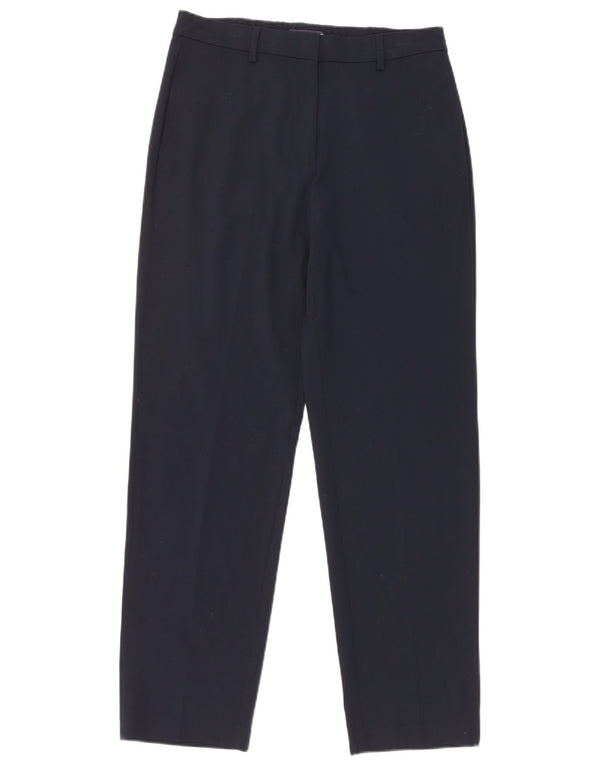Marks & Spencer Damen Tapered Chinohose UK 10 Small W28 L28 Marineblau