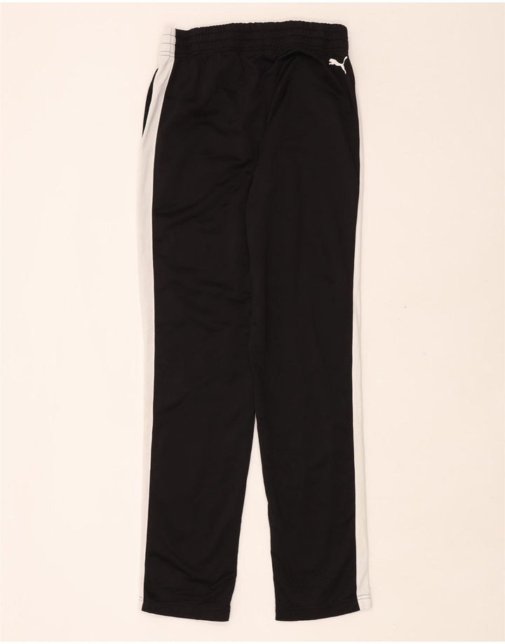 PUMA Herren-Trainingshose, Mittelschwarz, Farbblock
