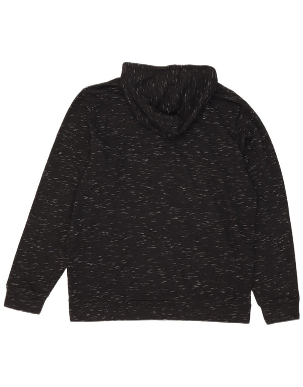 Adidas Herren Kapuzenpullover, groß, schwarz gefleckte Baumwolle