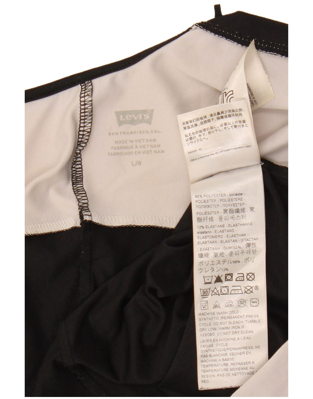 LEVI'S Damen-Body mit Grafik, ärmellos, Gr. 44, Schwarz, Farbblock