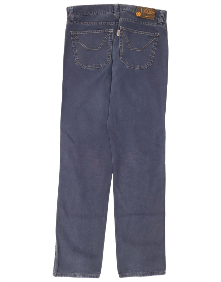 Jeckerson Herren Straight Jeans W36 L33 Blaue Baumwolle