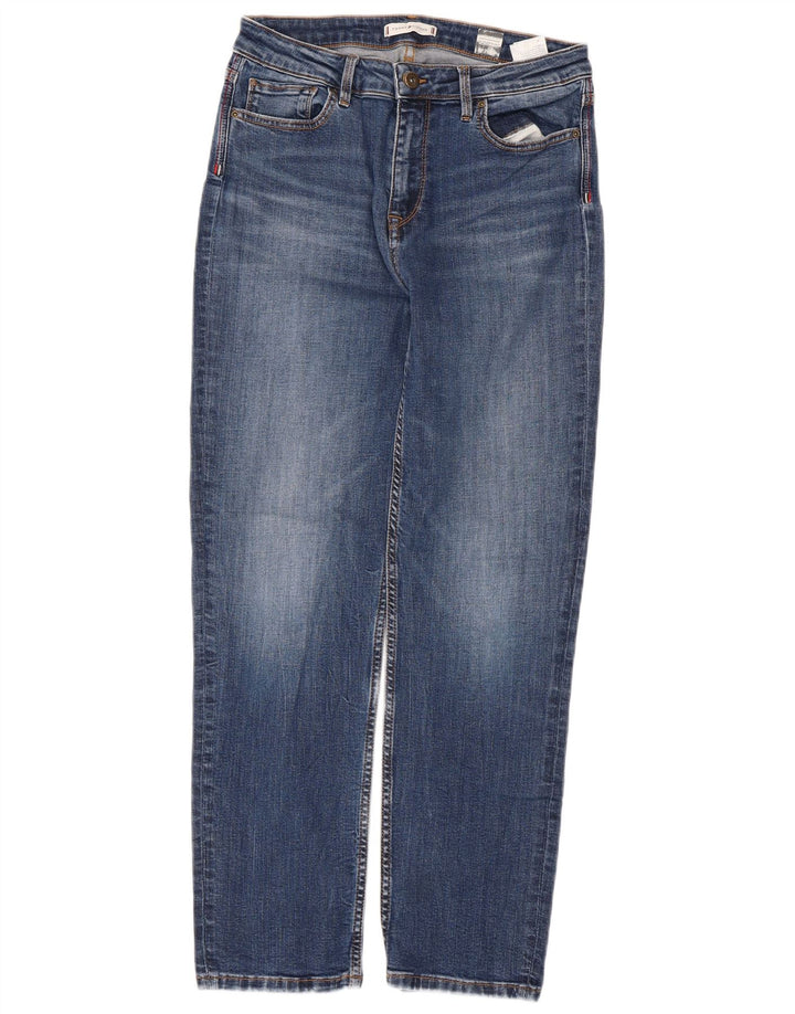 Tommy Hilfiger Damen Riverpoint Straight Jeans W30 L26 Blaue Baumwolle