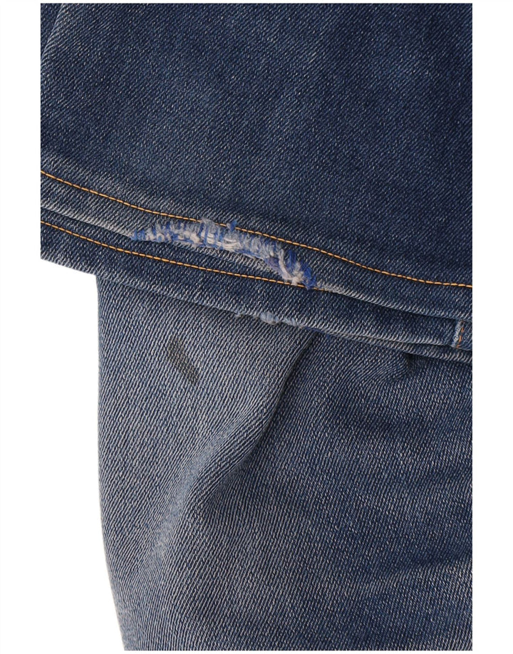 Levi's Herren 417 Straight Jeans W31 L28 Blaue Baumwolle