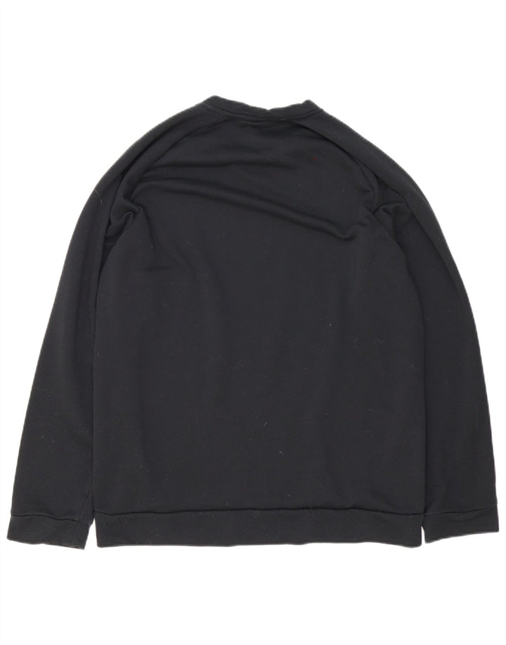 Nike Herren Dri Fit Sweatshirt Pullover Medium Schwarz Polyester
