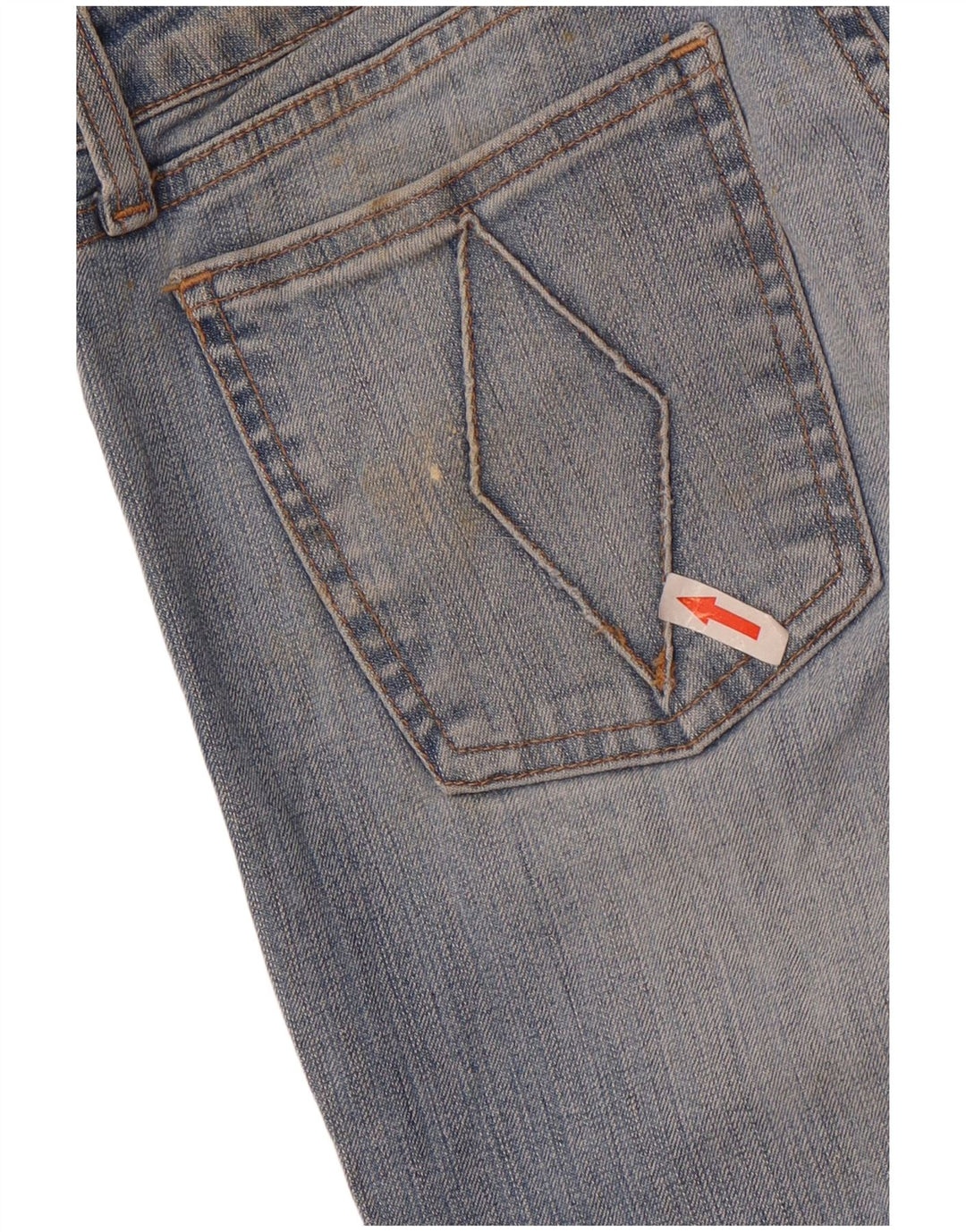 Replay Herren Bootcut Jeans W28 L31 Blaue Baumwolle