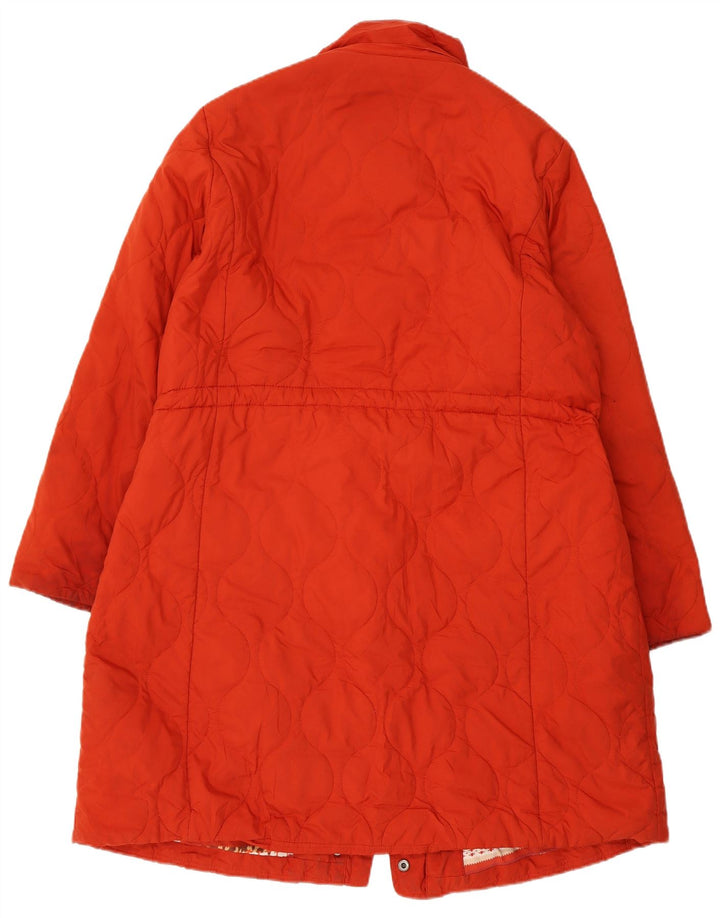 Marks & Spencer Damen Per Una Duffle Windjacke UK 16 Large Orange