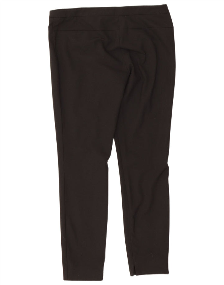 Zara Damen Slim Freizeithose EU 40 Medium W30 L28 Schwarz