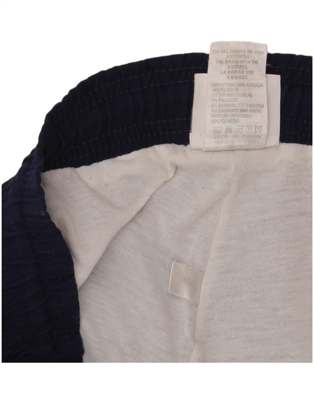 Adidas Herren-Trainingshose, Jogginghose, groß, marineblau, Polyester