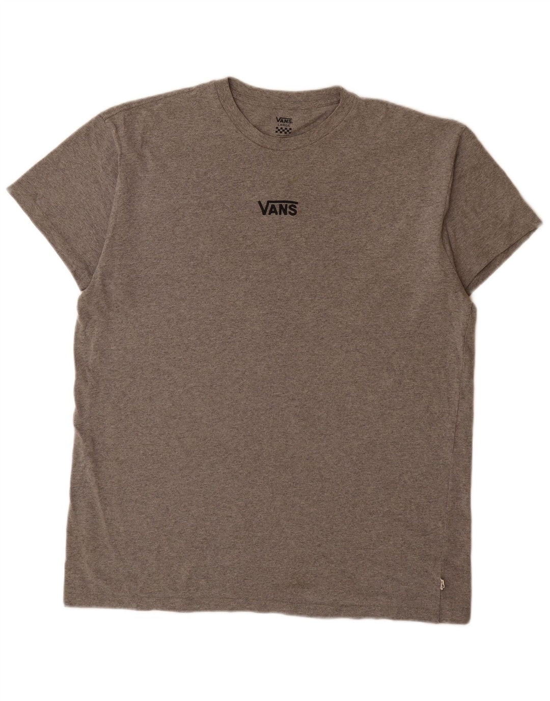Vans Herren T-Shirt Top Large Grau meliert