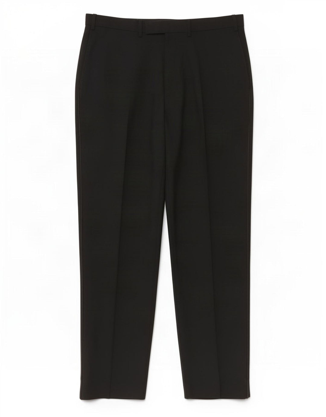 Marks & Spencer Herren-Anzughose mit Pegged-Anzug, W38, L31, schwarze Wolle