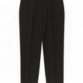 Marks & Spencer Herren-Anzughose mit Pegged-Anzug, W38, L31, schwarze Wolle