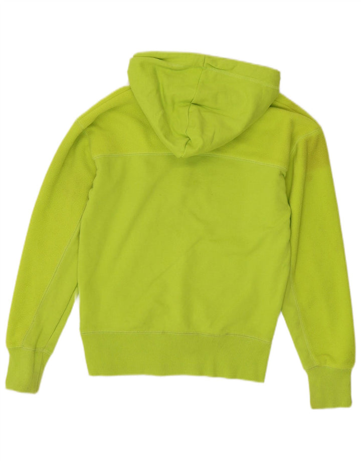 Superdry Damen Übergroßer Kapuzenpullover UK 6 XS Grün Polyester