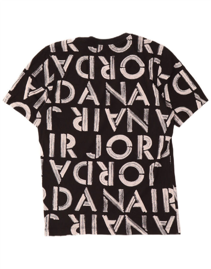 Jordan Herren-T-Shirt mit Standard-Passform und Grafik, Größe S, Schwarz