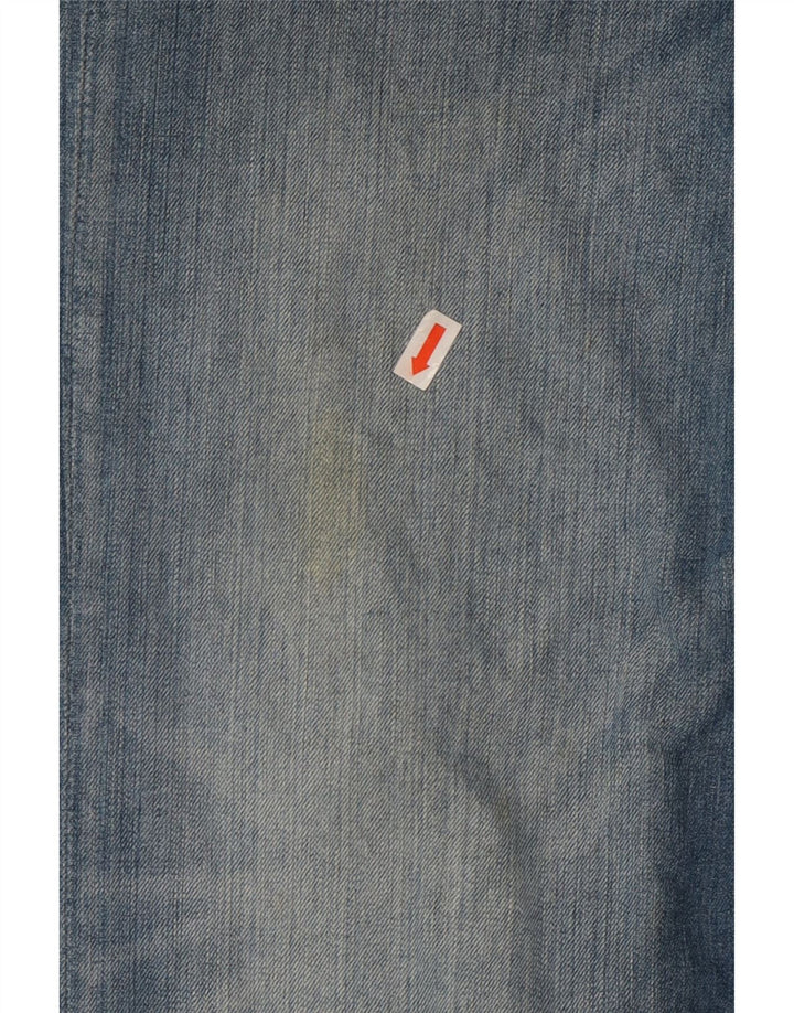 LEE Herren Powell Straight Jeans W31 L30 Blaue Baumwolle