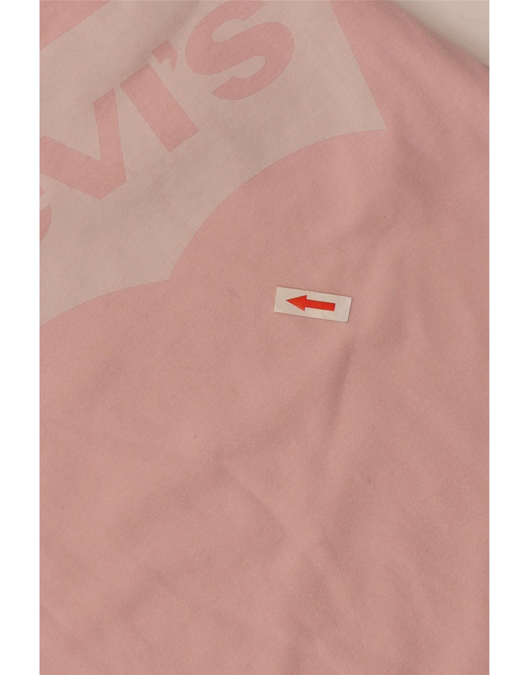 Levi's Damen-T-Shirt in Übergröße mit Grafik, Gr. 6, XS, Rosa