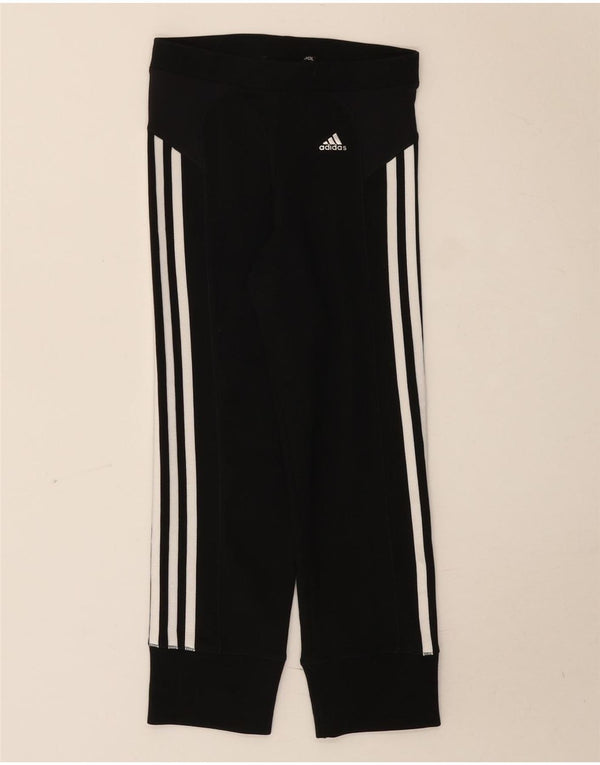 Adidas Damen Climacool Capri Trainingshose Jogger UK 8 Small Schwarz