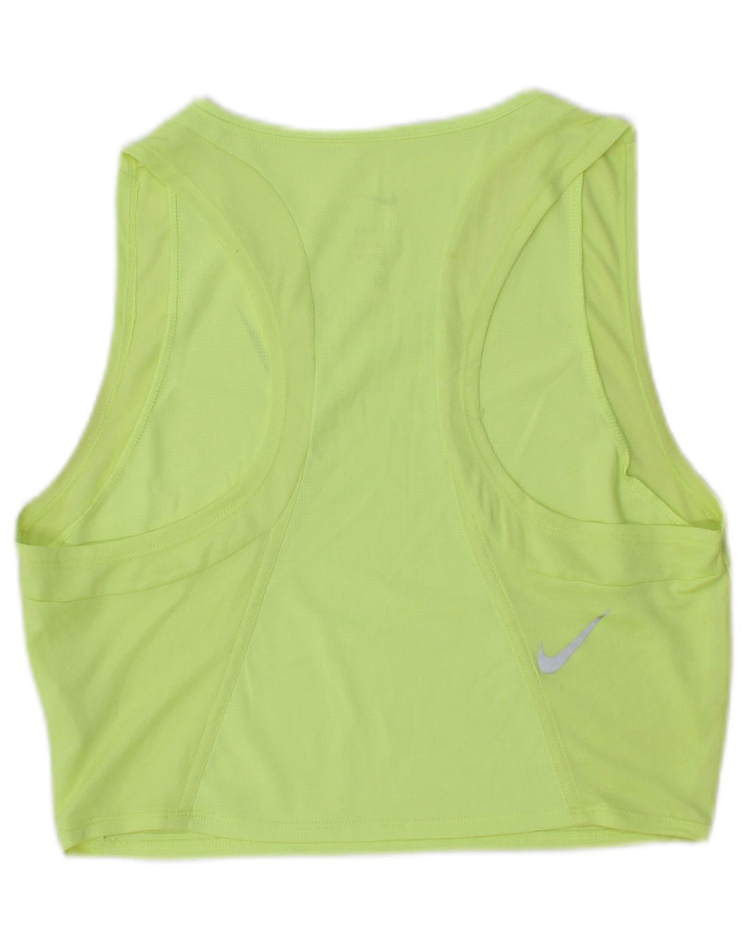 Nike Damen Dri Fit Crop Vest Top UK 12 Mittelgrün