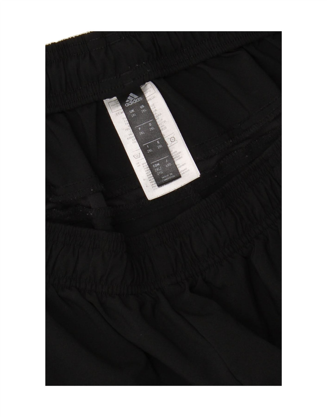 ADIDAS Mens Climalite Sport Shorts 2XL  Black Polyester Vintage Adidas and Second-Hand Adidas from Messina Hembry 