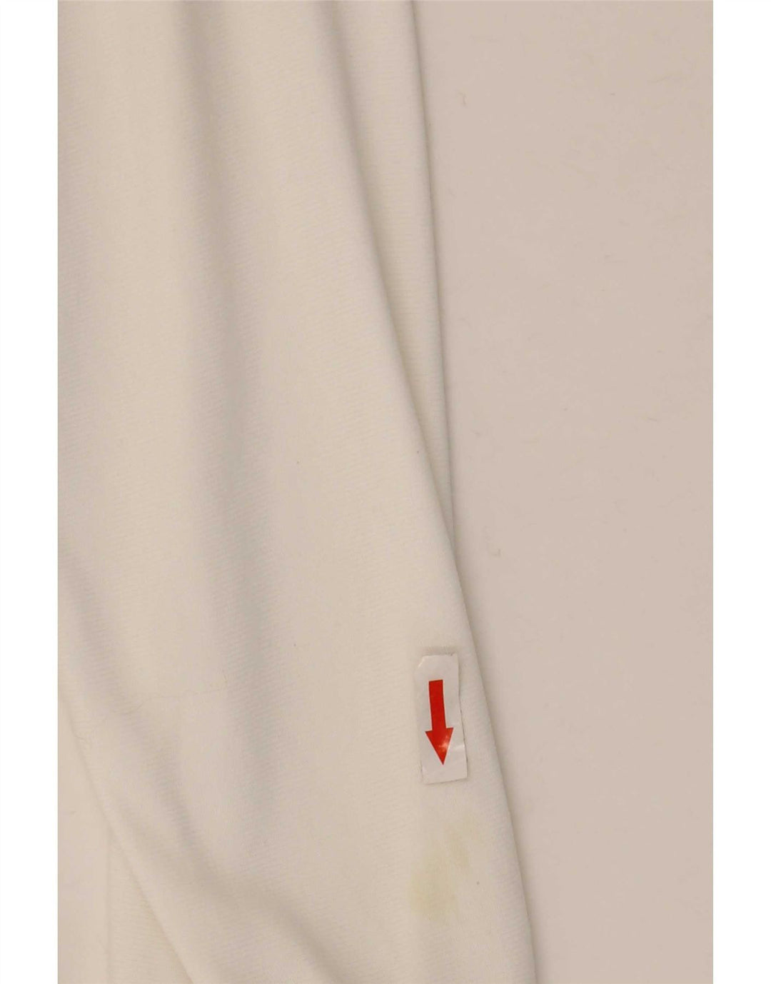 Adidas Herren-Trainingsanzug-Top-Jacke, großes weißes Polyester