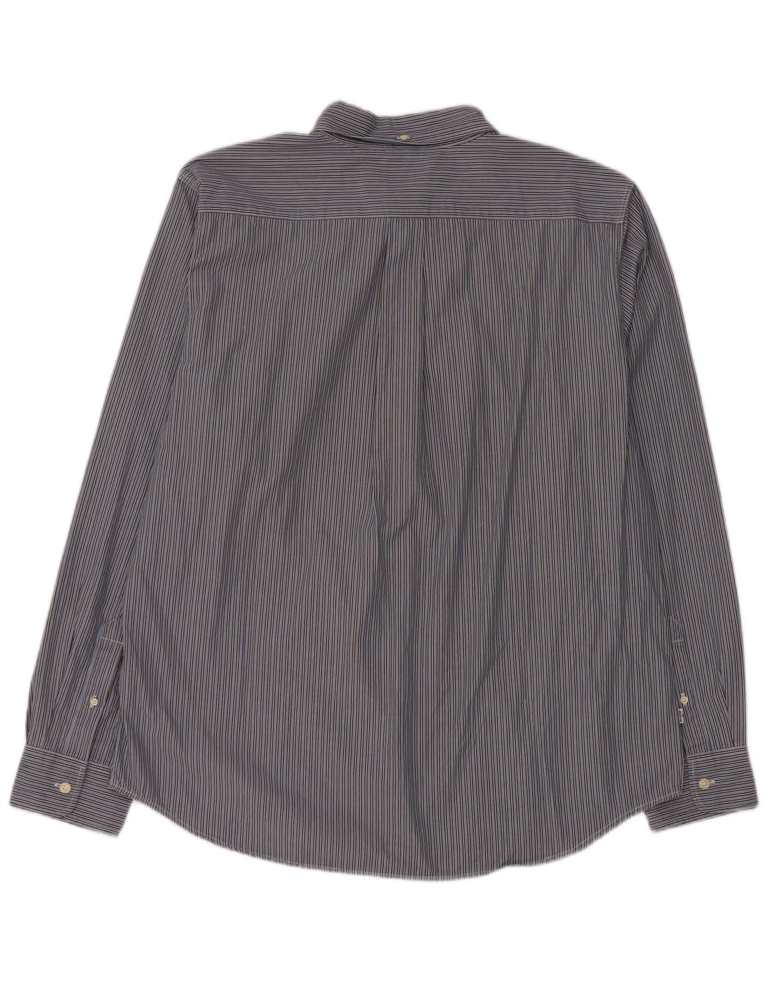 Levi's Herren-Hemd mit Standard-Passform XL, blau gestreift, Baumwolle