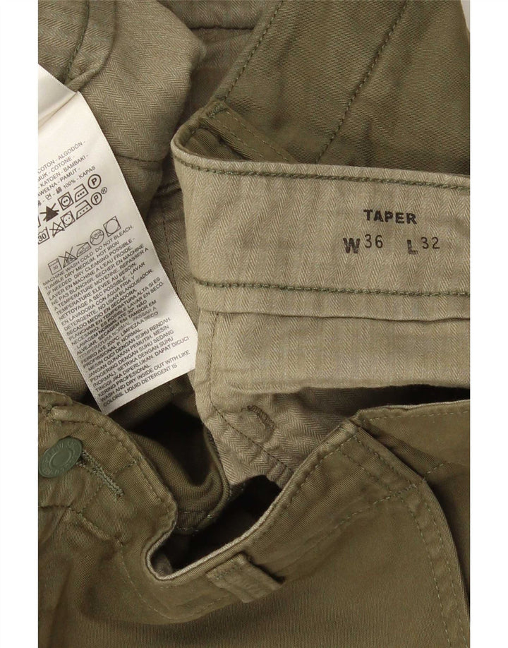 Levi's Herren Tapered Cargohose W36 L32 Khaki Baumwolle