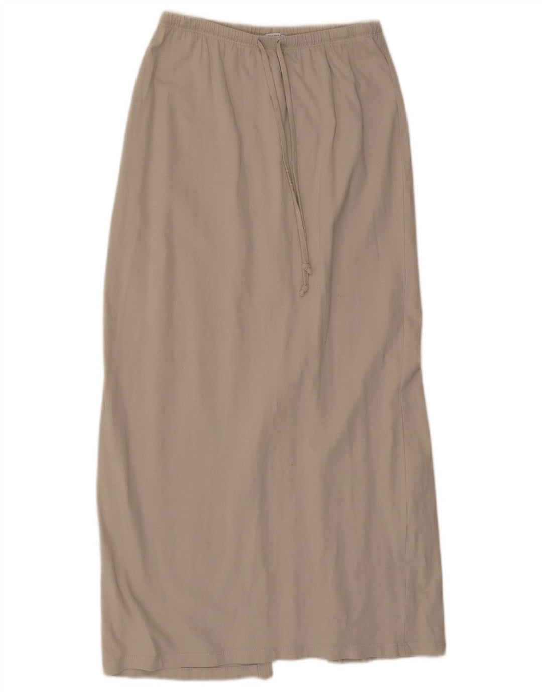 Zara Damen Maxirock Small W26 Beige Baumwolle