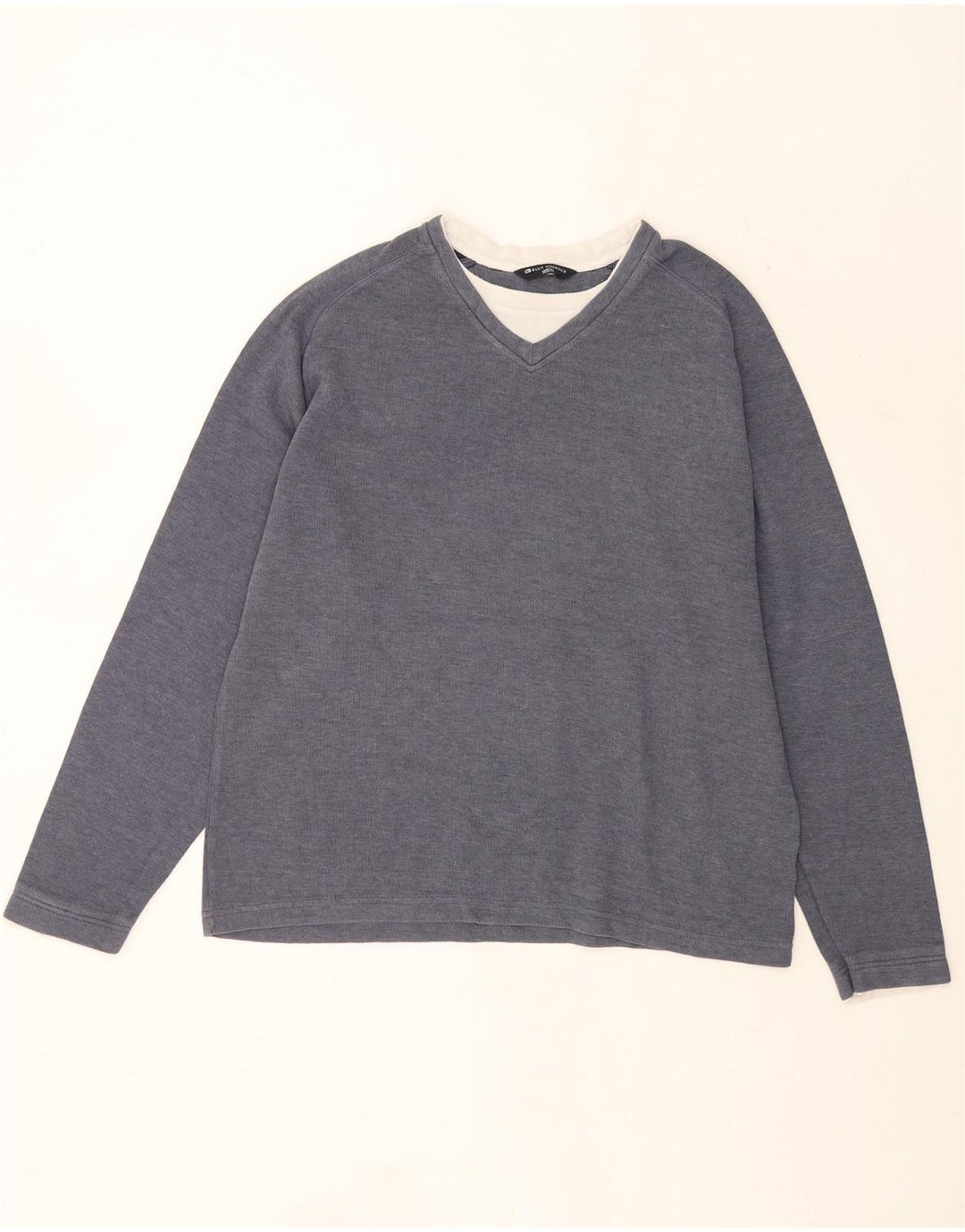 Marks & Spencer Herren-Sweatshirt „Blue Harbour“, groß, marineblau, Baumwolle