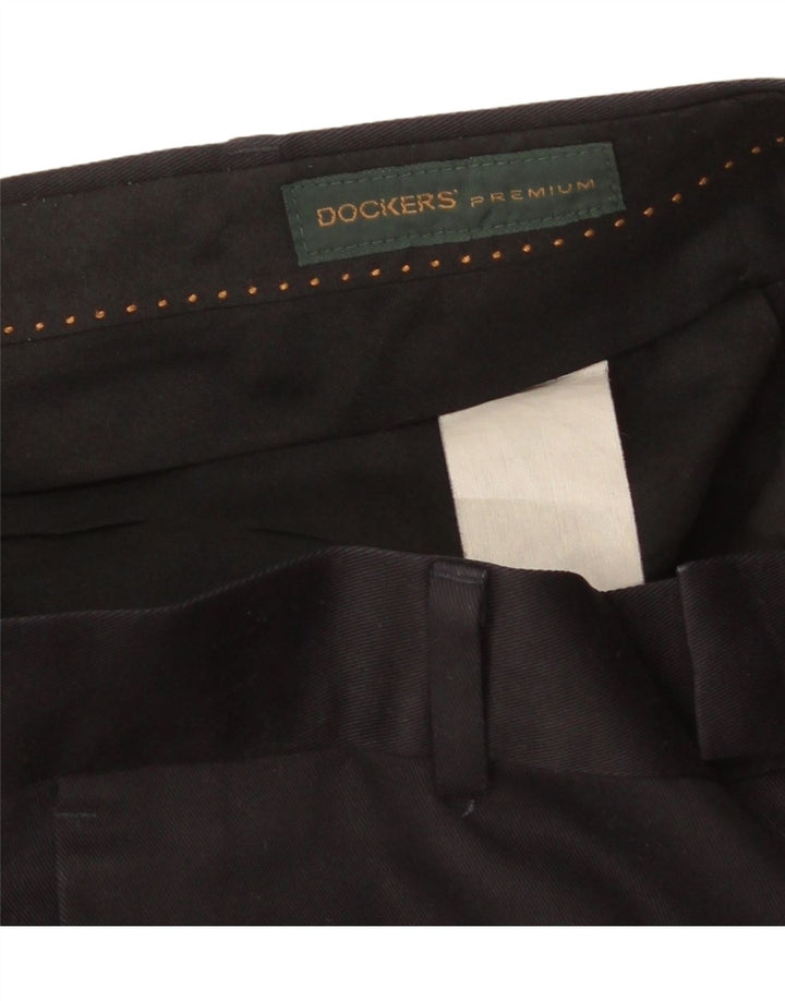 Dockers Herren-Anzughose, gerade, W32, L33, Marineblau