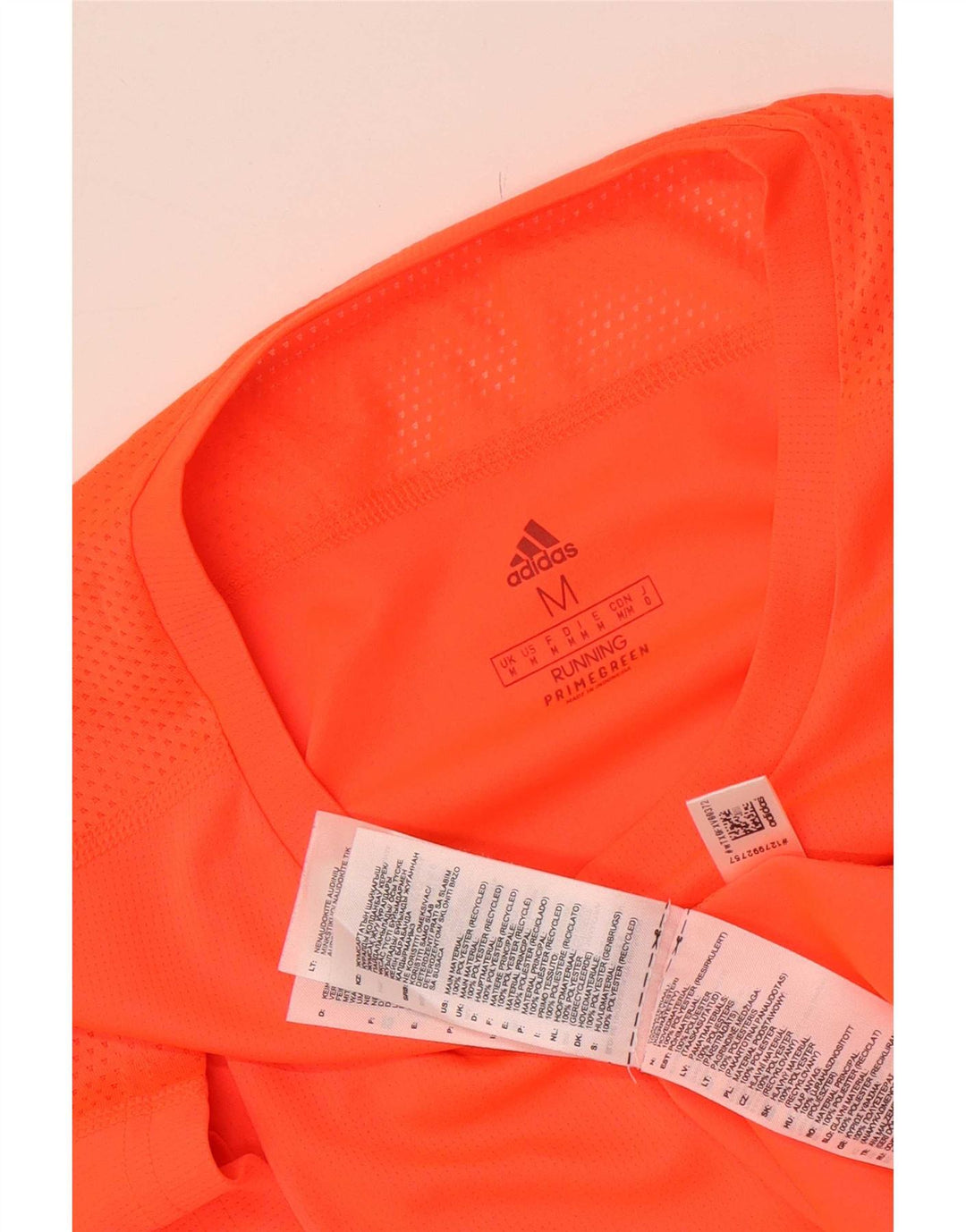 Adidas Herren Aeroready T-Shirt Top Mittelorange Polyester
