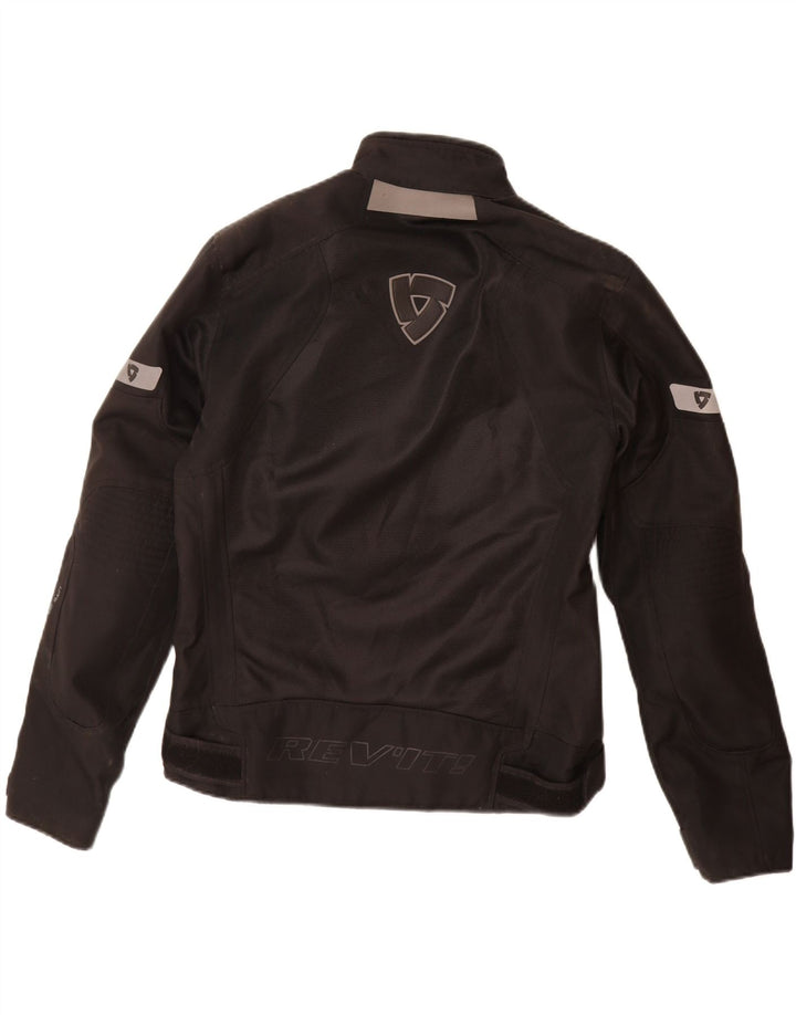 REVIT Herren Graphic Racer Jacke UK 36 Small Schwarz Polyester