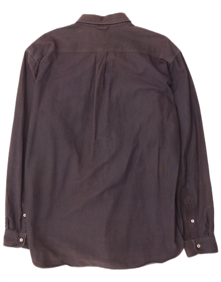 Barbour Herren-Hemd mit normaler Passform, XL, Marineblau, Baumwolle