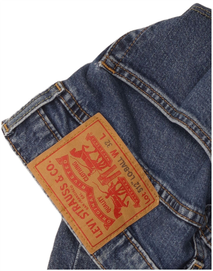 Levi's Herren 512 Slim Tapered Jeans W32 L31 Blau