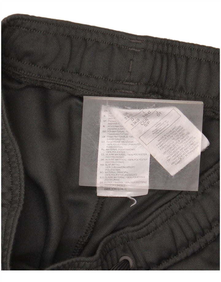 ADIDAS Damen Trainingshose UK 8/10 Small Grau Polyester