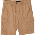 Tommy Hilfiger Herren Cargoshorts W36 Large Beige Baumwolle