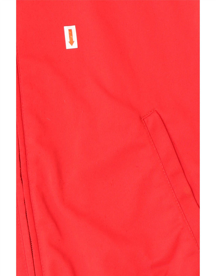 CHAMPION Boys Tracksuit Top Jacket 9-10 Years Red