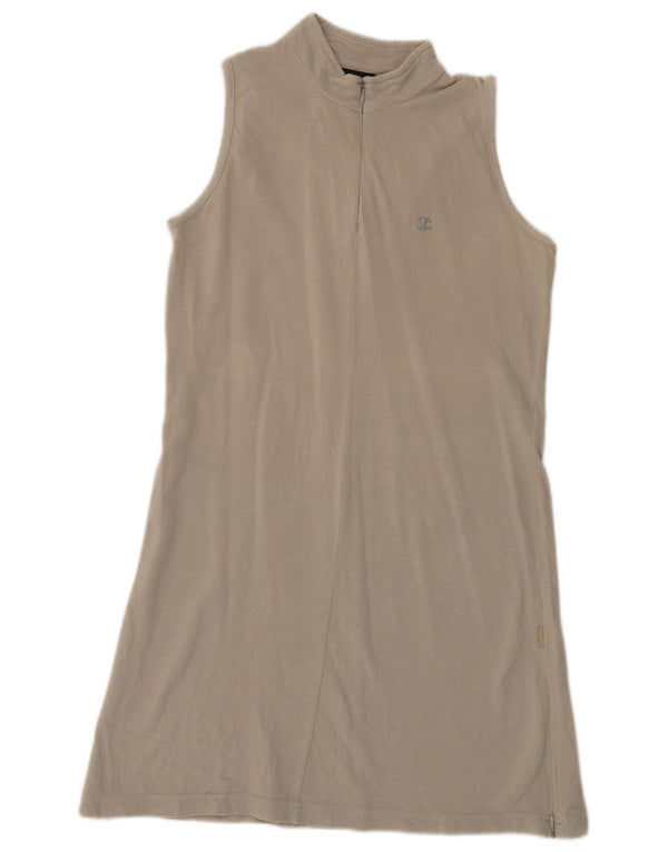 Champion Ärmelloses T-Shirt-Kleid für Damen, Größe 44, Grau