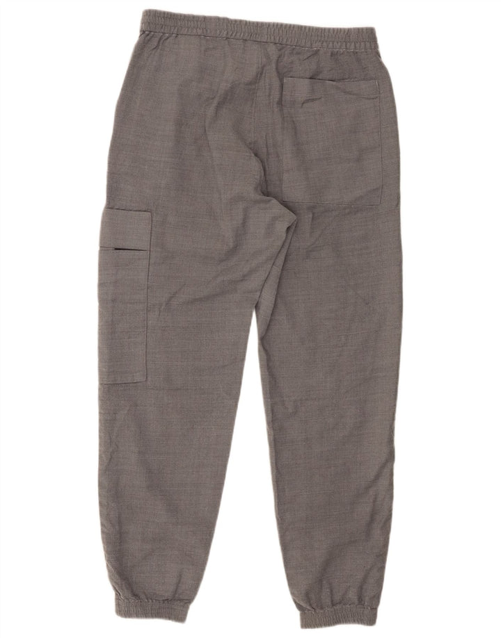 Cos Herren-Jogger-Cargohose, Größe S, W29, L27, graue Wolle