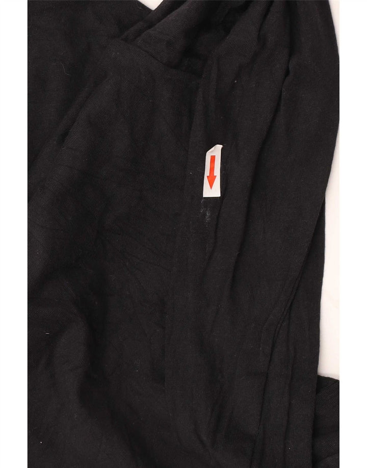 Adidas Herren Graphic Top Langarm Small Schwarz Baumwolle