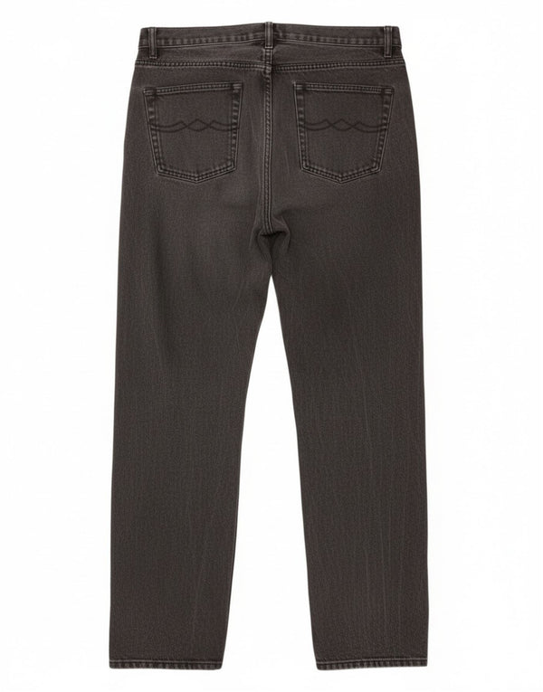 Jinglers Herren Straight Jeans W35 L34 Graue Baumwolle