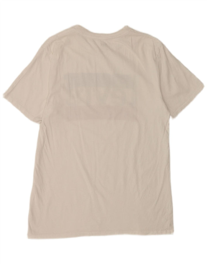 Levi's Herren T-Shirt mit Grafik, Mittelweiß