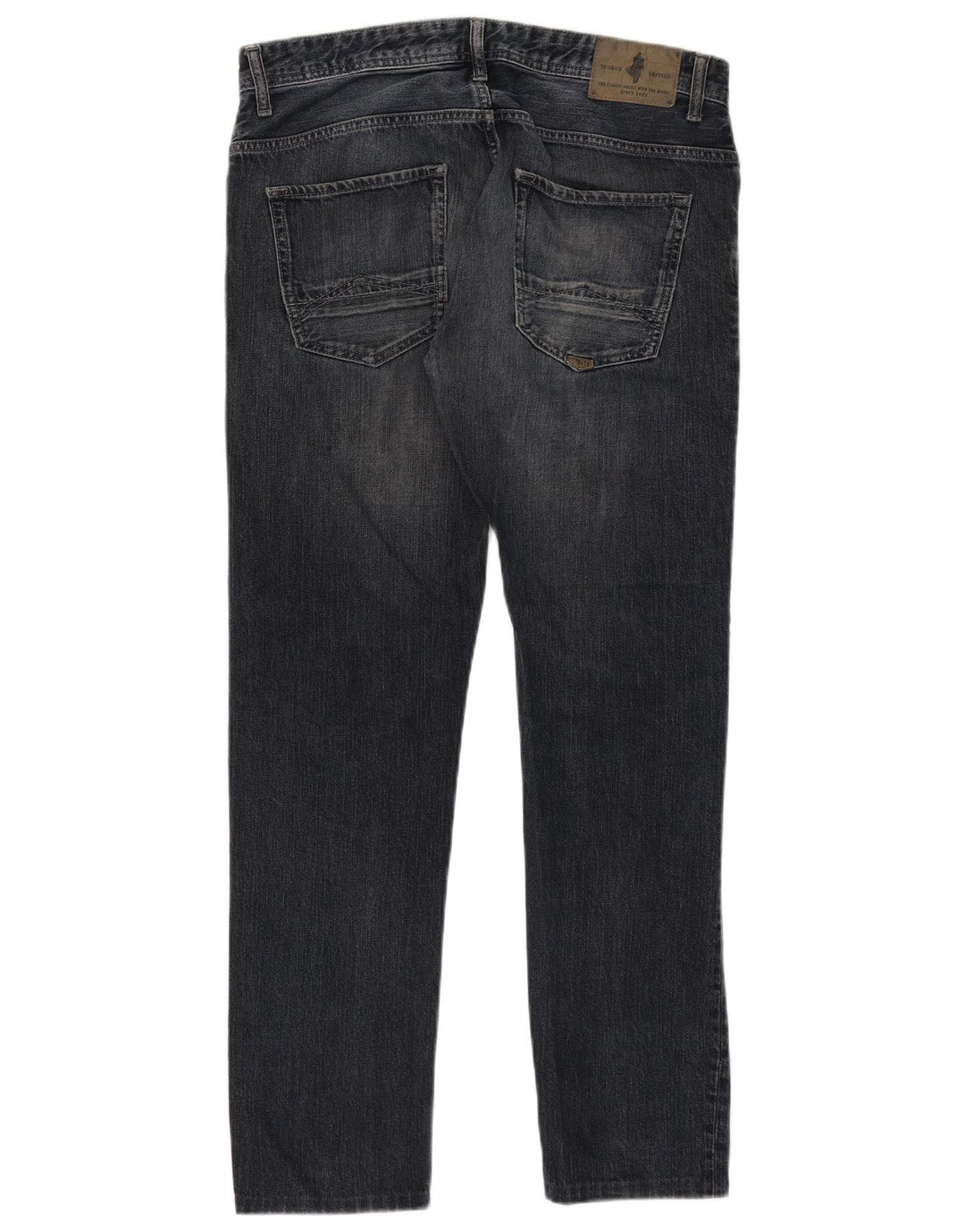 Marlboro Classics Herren Slim Jeans W34 L30 Marineblau