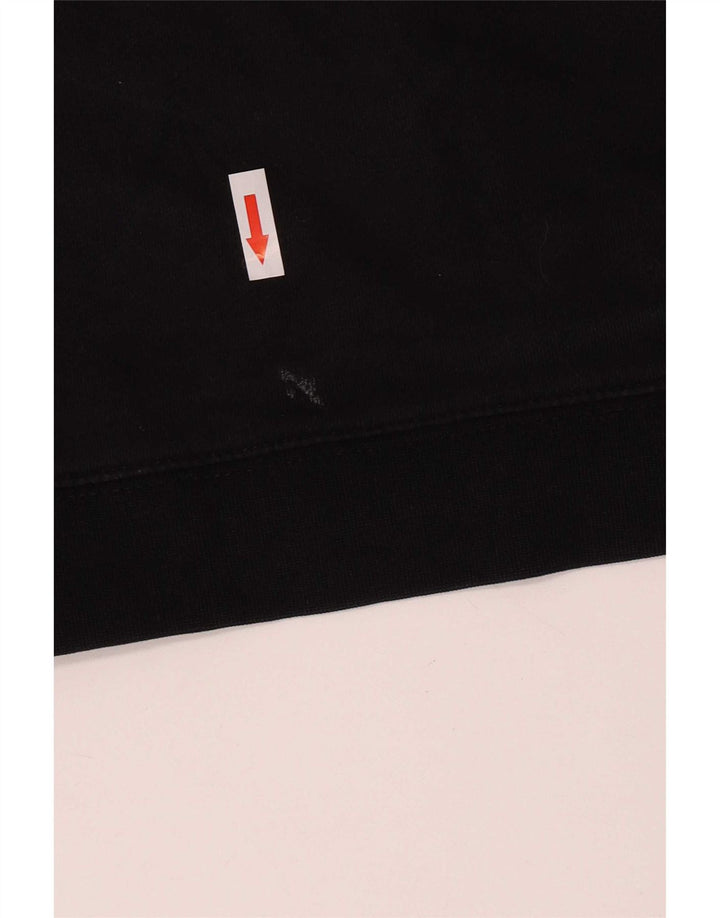 Hurley Herren-Kapuzenpullover mit Grafik, Größe S, Schwarz