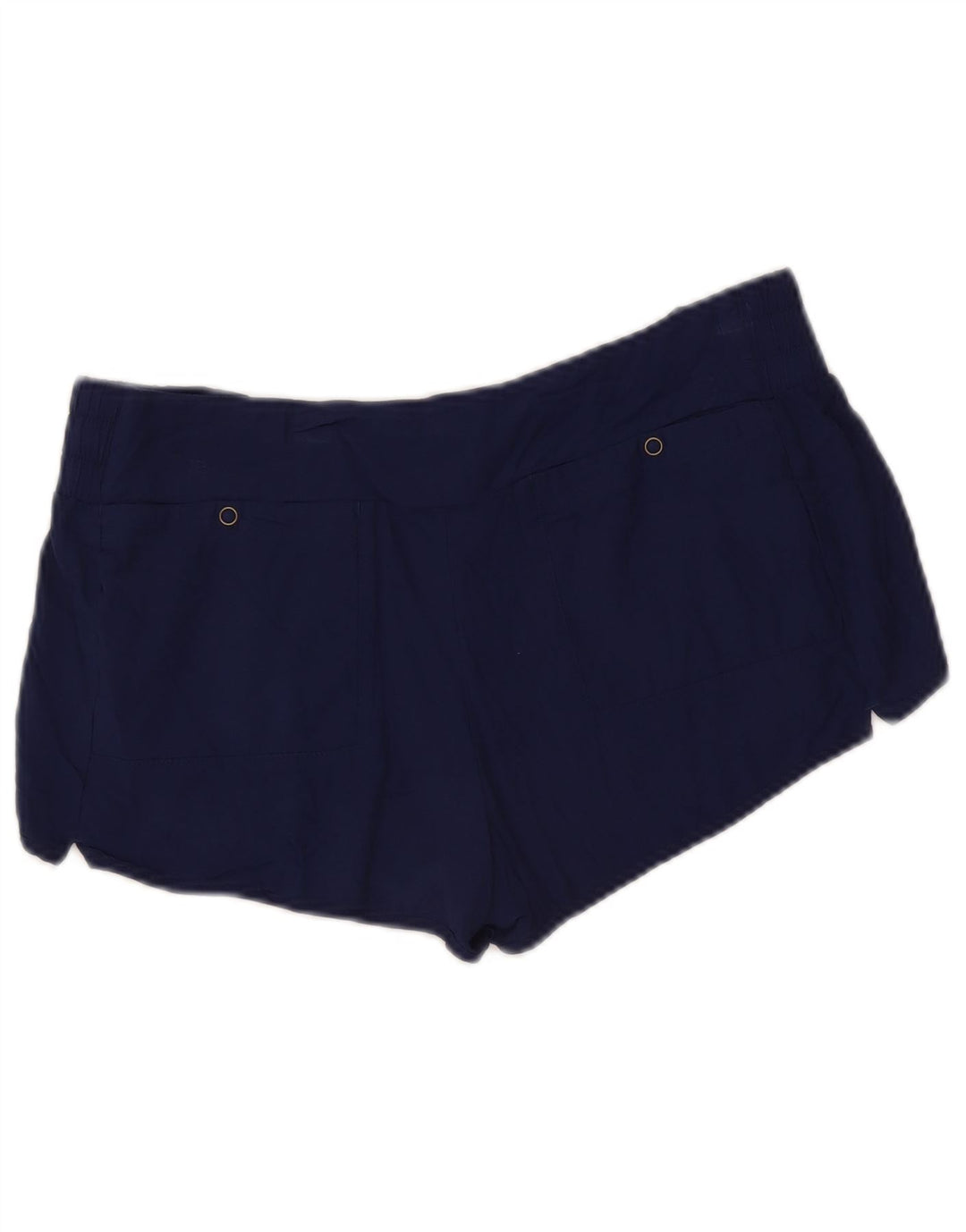 Hurley Damen Sportshorts UK 14 Medium Marineblau Rayon