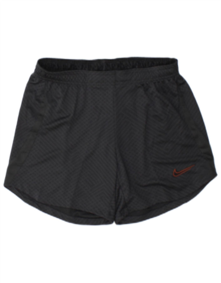 Nike Herren Dri Fit Sportshorts Mittelschwarzes geometrisches Polyester