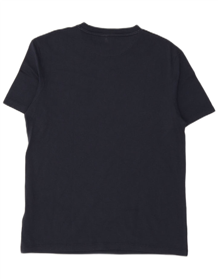 TIMBERLAND Slim Fit T-Shirt-Oberteil für Herren aus mittelblauer Baumwolle