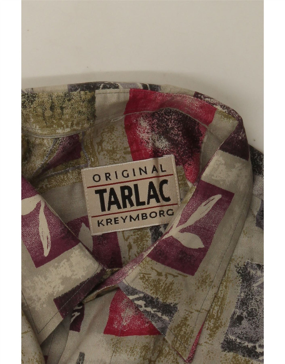 VINTAGE Herrenhemd, groß, mehrfarbig, Patchwork